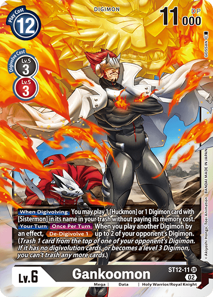 ST12-11SR Gankoomon - Volution Cards and Collectables