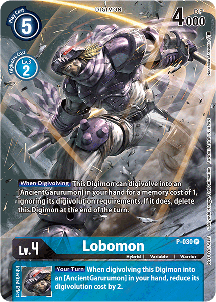 P-030 Lobomon (Alternate Art) [2nd Anniversary Set]