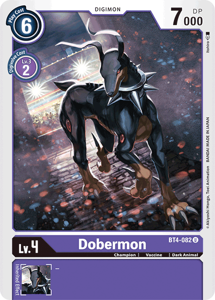 BT4-082UC Dobermon - Volution Cards and Collectables