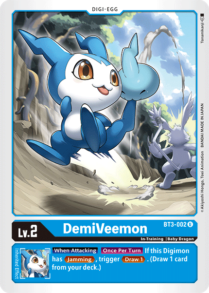 BT3-002UC DemiVeemon - Volution Cards and Collectables