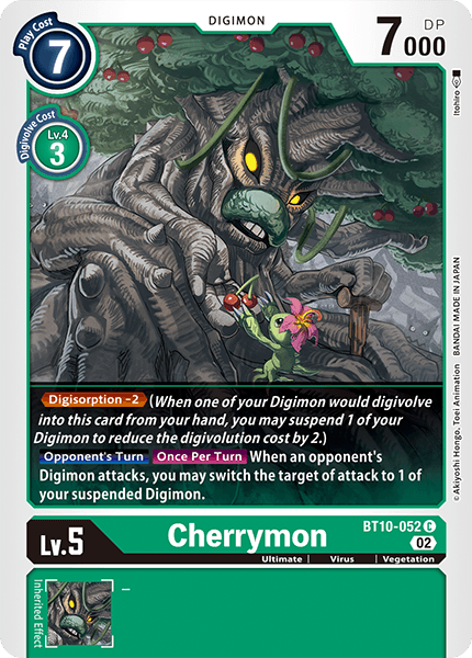 BT10-052C Cherrymon - Volution Cards and Collectables