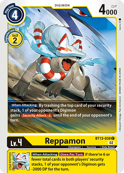 BT13-038C Reppamon