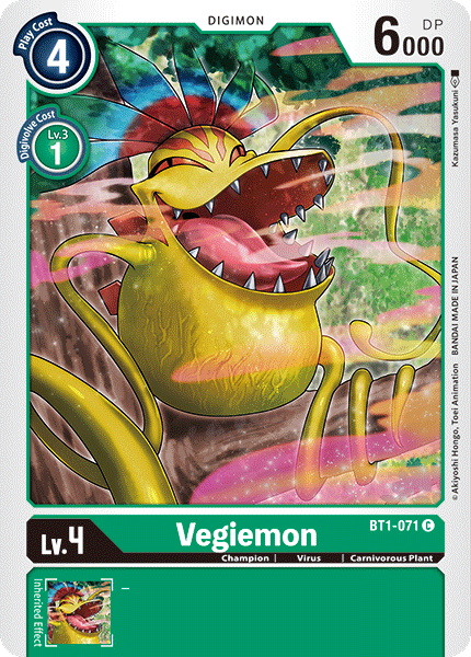 BT1-071C Vegiemon - Volution Cards and Collectables