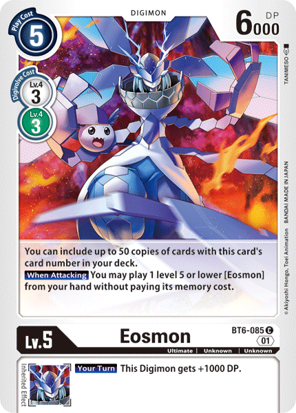 BT6-085C Eosmon - Volution Cards and Collectables