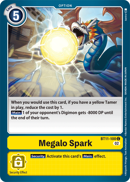 BT11-100C Megalo Spark (Foil) - Volution Cards and Collectables