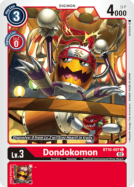 BT10-007UC Dondokomon - Volution Cards and Collectables