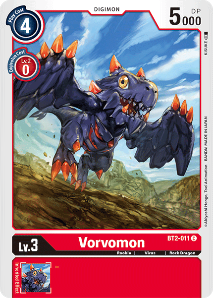 BT2-011C Vorvomon - Volution Cards and Collectables