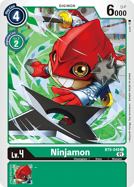 BT9-048C Ninjamon - Volution Cards and Collectables