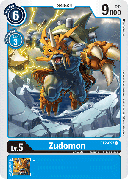 BT2-027UC Zudomon - Volution Cards and Collectables