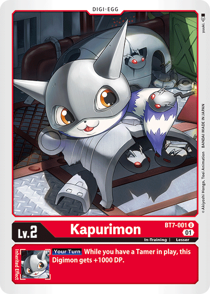 BT7-001UC Kapurimon - Volution Cards and Collectables