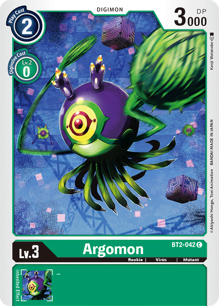 BT2-042C Argomon - Volution Cards and Collectables