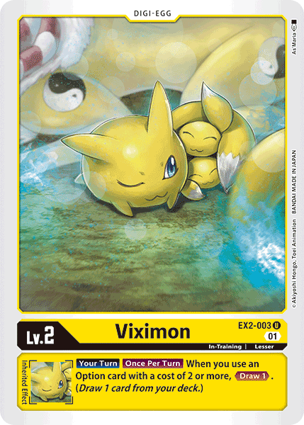 EX2-003UC Viximon - Volution Cards and Collectables