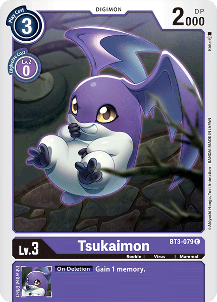 BT3-079C Tsukaimon - Volution Cards and Collectables