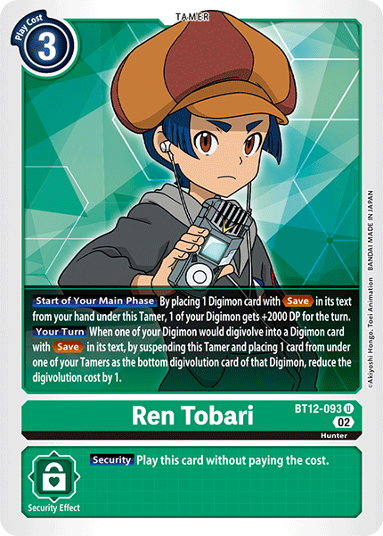 BT12-093UC Ren Tobari