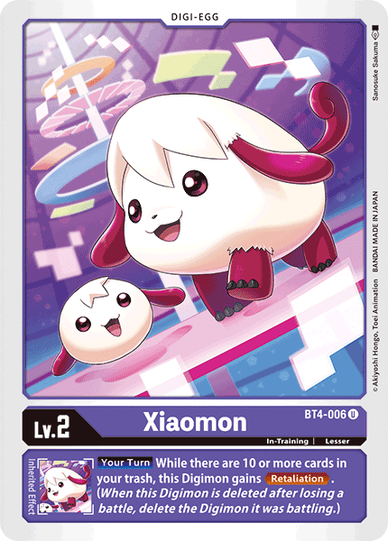 BT4-006UC Xiaomon - Volution Cards and Collectables