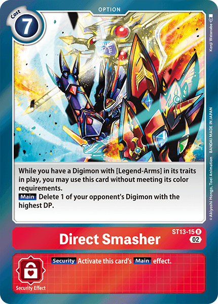 ST13-15R Direct Smasher - Volution Cards and Collectables