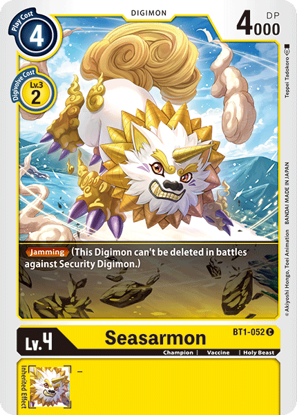 BT1-052C Seasarmon - Volution Cards and Collectables