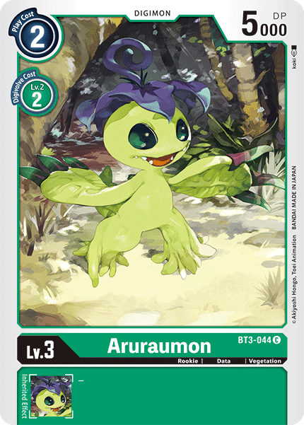 BT3-044C Aruraumon - Volution Cards and Collectables