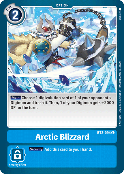 BT2-094C Arctic Blizzard - Volution Cards and Collectables