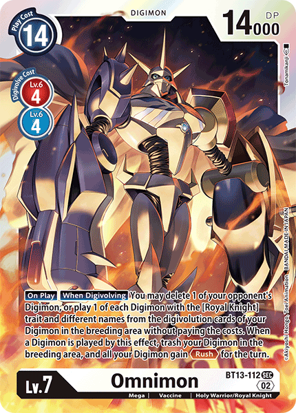 BT13-112SEC Omnimon