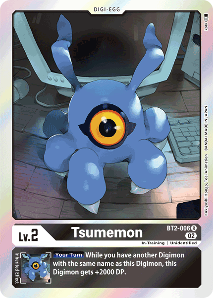 BT2-006R Tsumemon (Resurgence Booster Reprint)