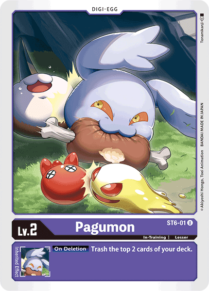 ST6-01UC Pagumon - Volution Cards and Collectables