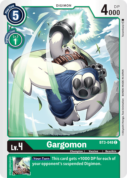 BT3-048C Gargomon - Volution Cards and Collectables