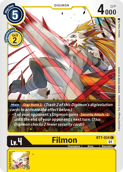 BT7-034C Filmon - Volution Cards and Collectables