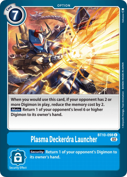 BT10-098C Plasma Deckerdra Launcher - Volution Cards and Collectables