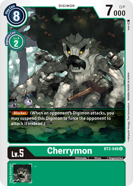 BT2-048UC Cherrymon - Volution Cards and Collectables