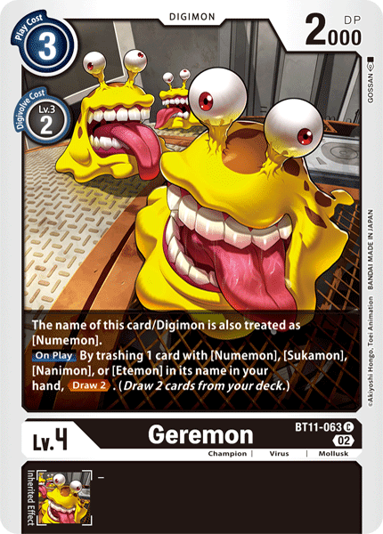 BT11-063C Geremon (Foil) - Volution Cards and Collectables