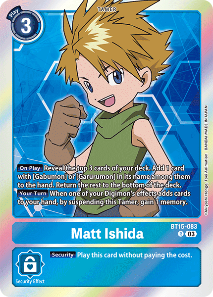 BT15-083R Matt Ishida