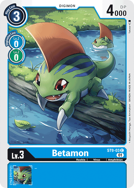 ST9-03C Betamon - Volution Cards and Collectables