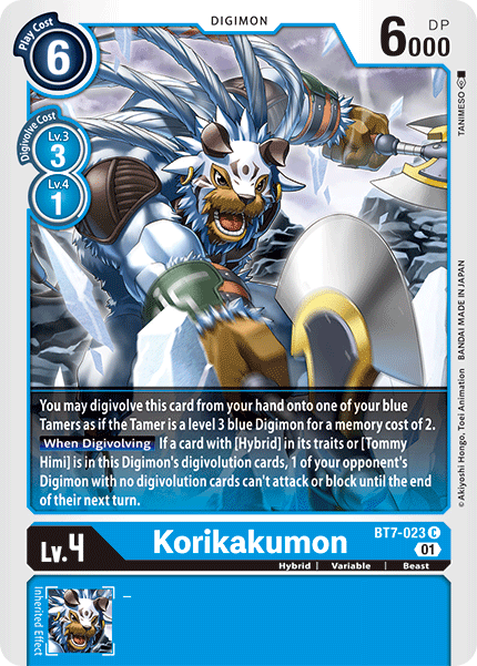 BT7-023C Korikakumon - Volution Cards and Collectables