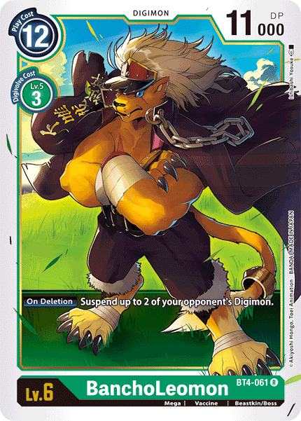 BT4-061R BanchoLeomon - Volution Cards and Collectables