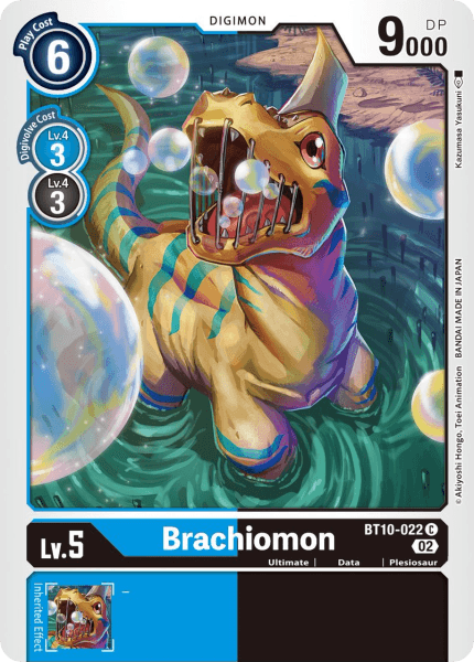 BT10-022C Brachiomon - Volution Cards and Collectables