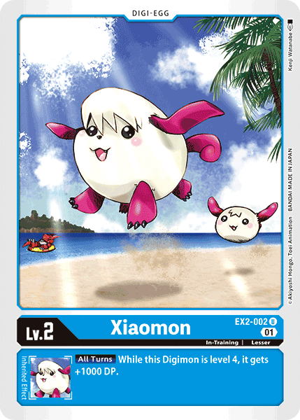 EX2-002UC Xiaomon - Volution Cards and Collectables