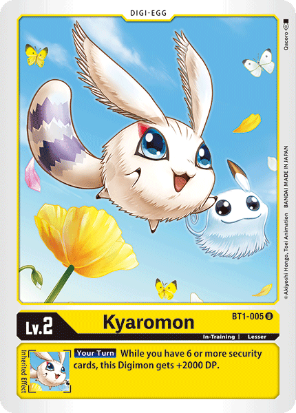 BT1-005UC Kyaromon - Volution Cards and Collectables