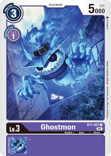 BT7-067C Ghostmon - Volution Cards and Collectables