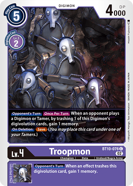 BT10-076C Troopmon - Volution Cards and Collectables