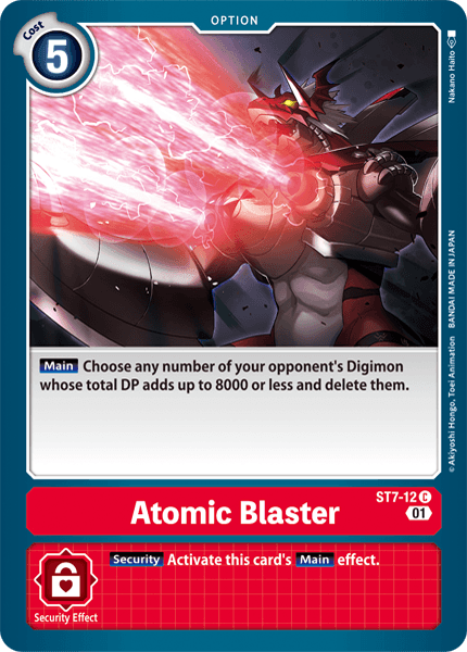 ST7-12C Atomic Blaster - Volution Cards and Collectables