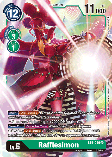 BT5-056SR Rafflesimon - Volution Cards and Collectables