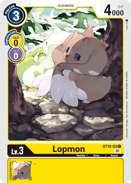 ST10-03C Lopmon - Volution Cards and Collectables