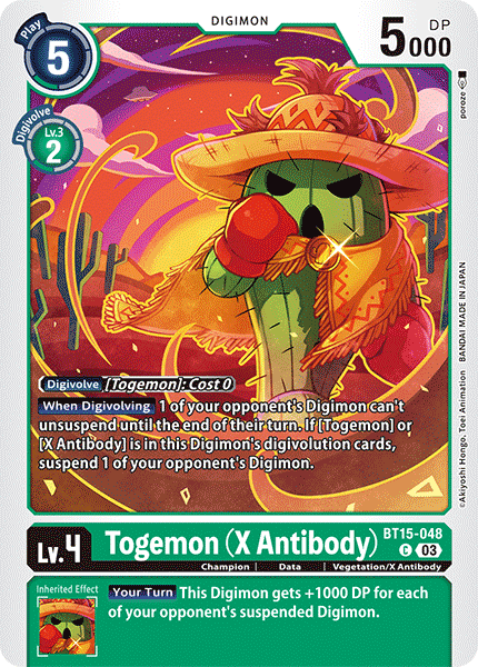 BT15-048C Togemon (X Antibody)