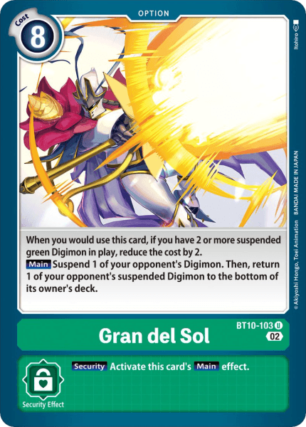 BT10-103UC Gran del Sol - Volution Cards and Collectables