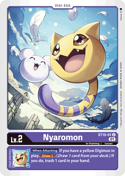 ST10-01UC Nyaromon - Volution Cards and Collectables