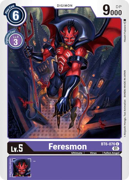 BT6-076C Feresmon - Volution Cards and Collectables