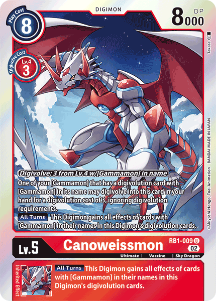 RB1-009UC Canoweissmon