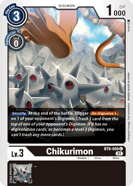 BT6-056C Chikurimon - Volution Cards and Collectables