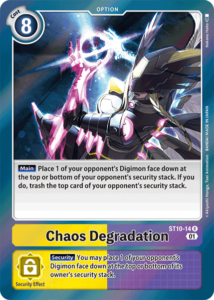 ST10-14R Chao Degradation - Volution Cards and Collectables